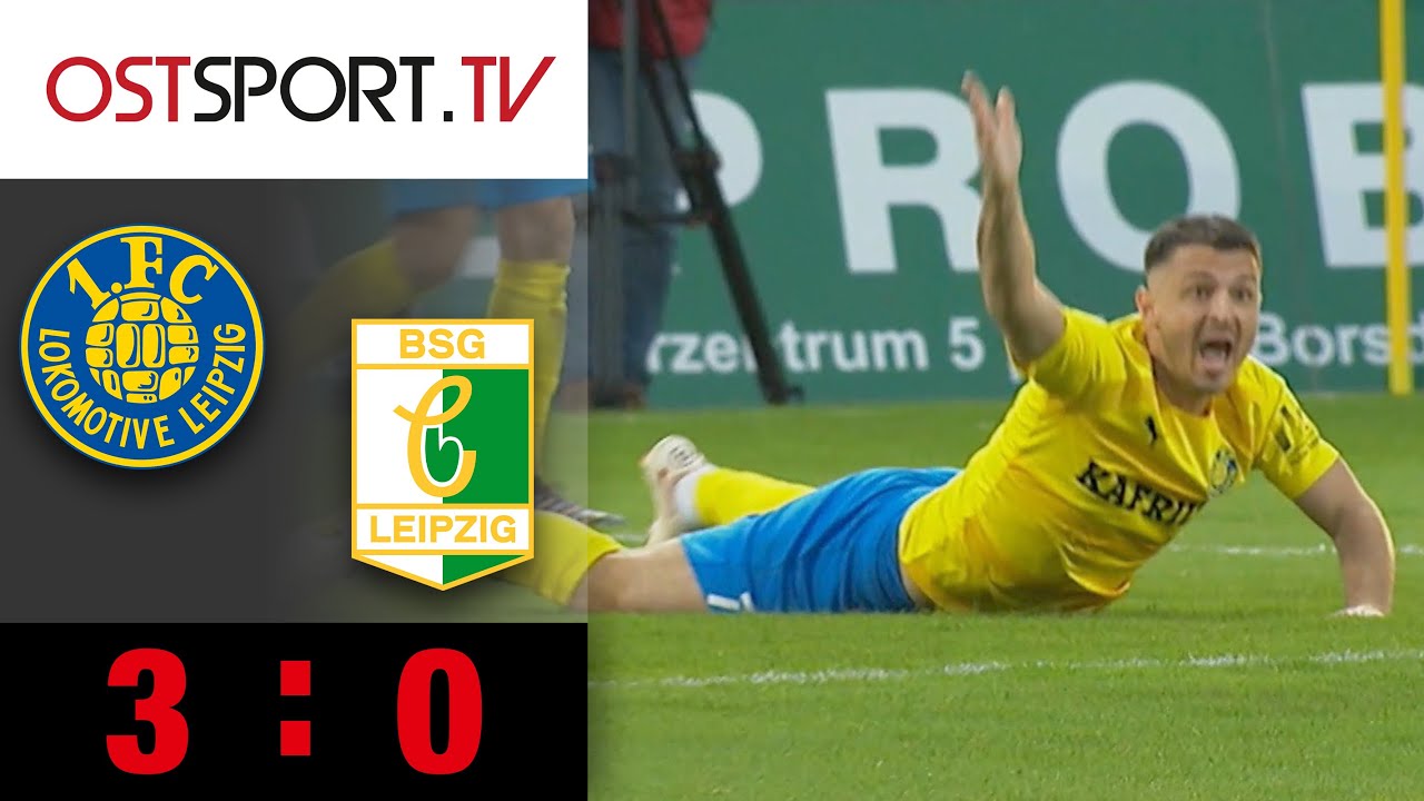 Kann-Elfer & Rudelbildung! LOK Derby-Sieger: Lok Leipzig - Ch. Leipzig 3:0 | Regionalliga Nordost