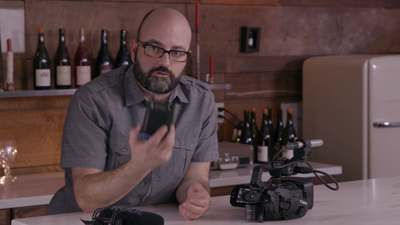 How-To: Canon XF400 and XF405: Audio Recording