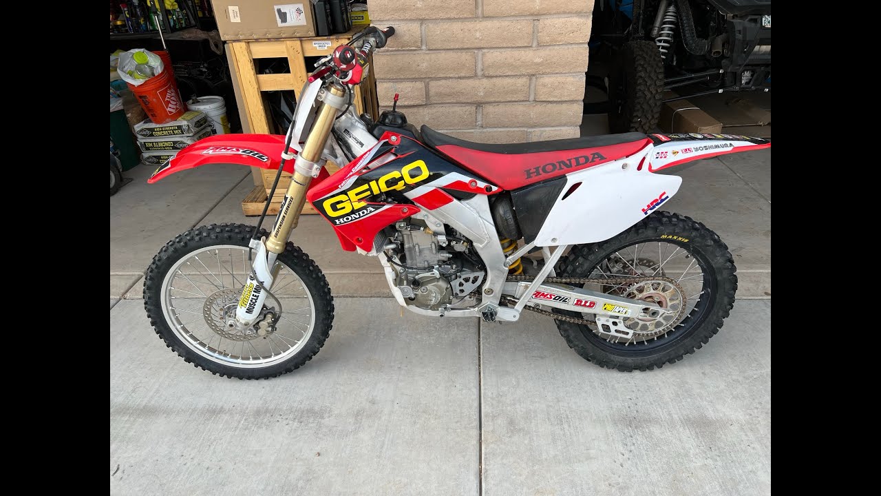 2002 to 2008 Honda CRF 450R Valve Adjustment