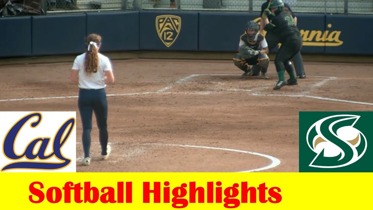 Sacramento State vs #19 California Softball Game Highlights, March 20 2024