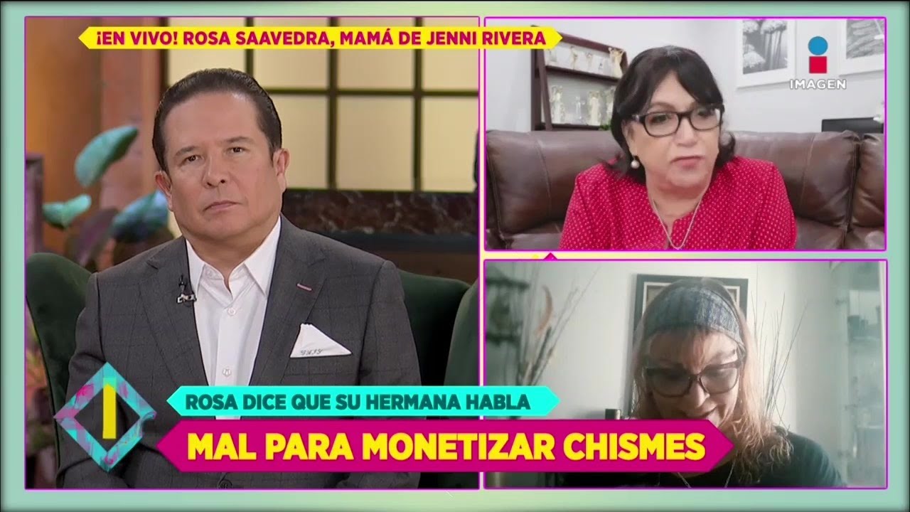 Acusan a Rosie Rivera de quitar apoyo económico a su abuela ¡y Doña Rosa la defiende!