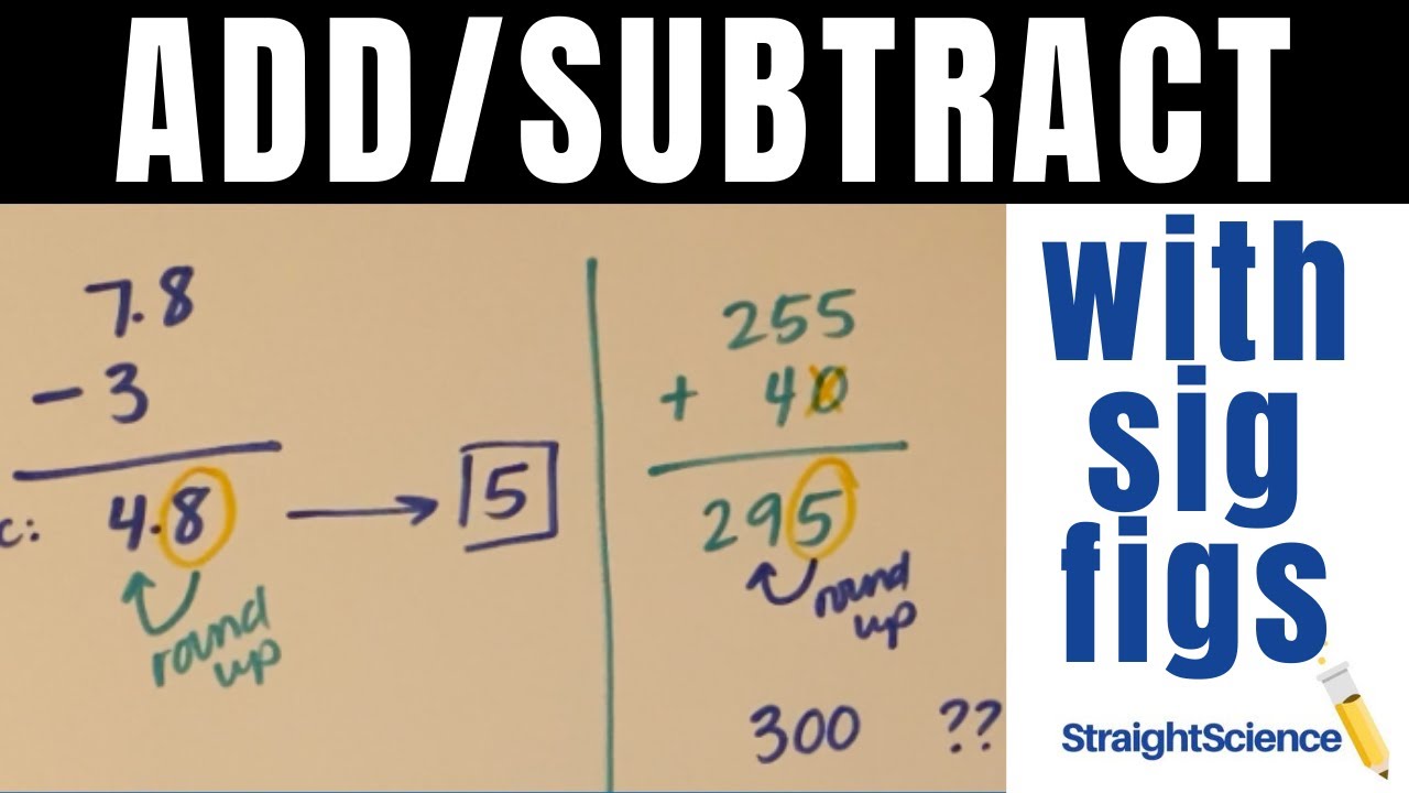 How to Add and Subtract with Sig Figs