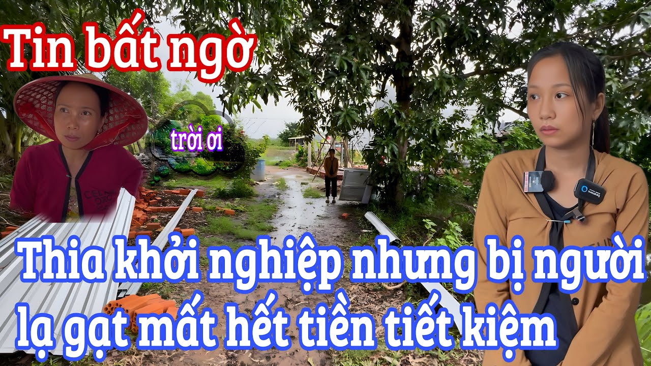 Thia nhận hàng về nhà để làm gặp kẻ giang đào lửa mất hết tiền tích góp