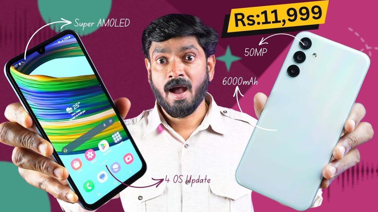 Galaxy F15: Best 5G smartphone under 12000 !!