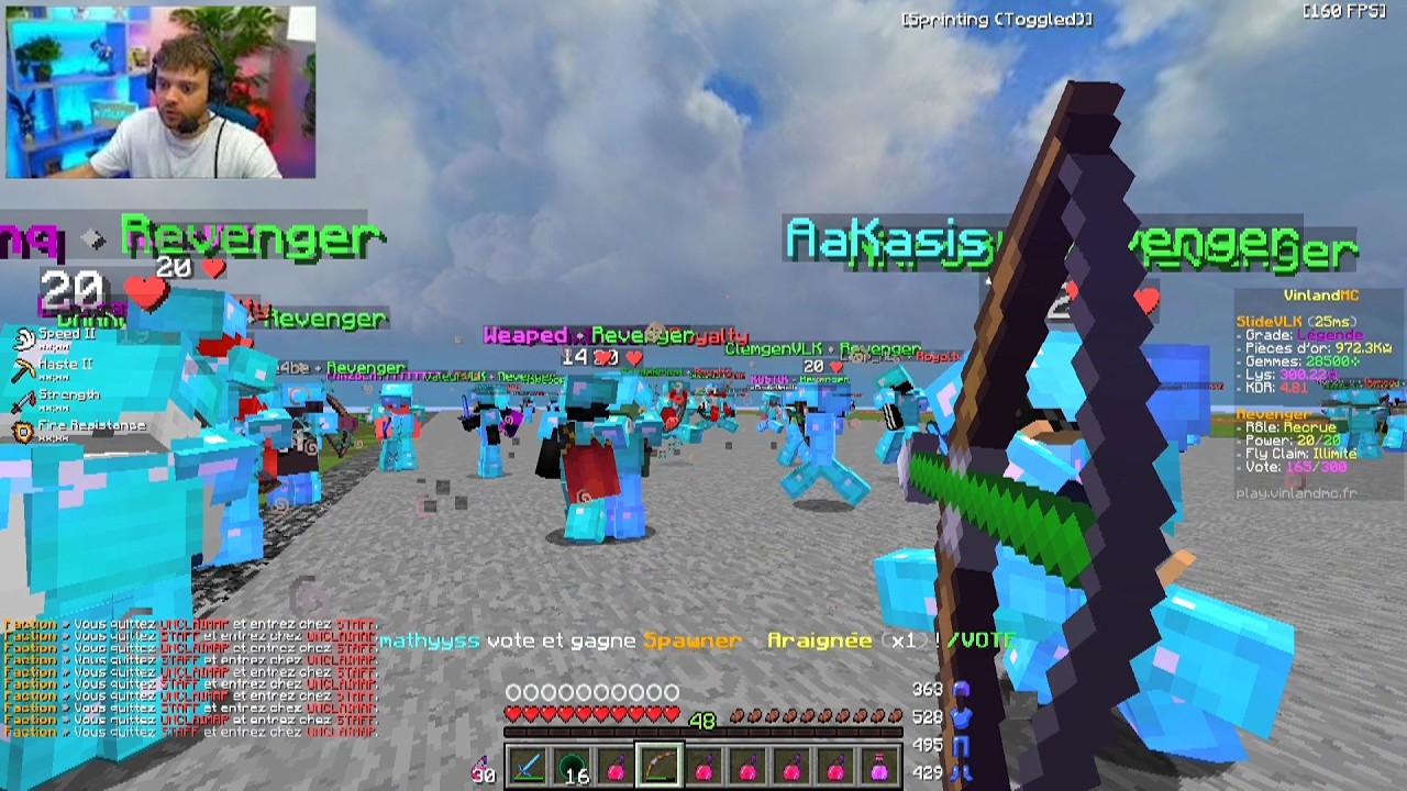 Unclaim des AVANTS-POSTES avec la VULKANE sur VinlandMc ! (VinlandMc #3)