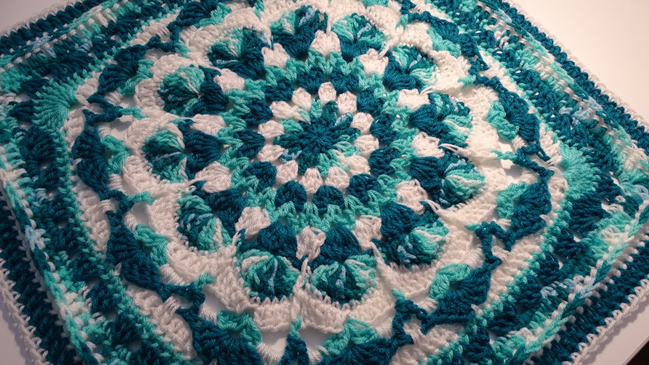 Crochet Mandala Square