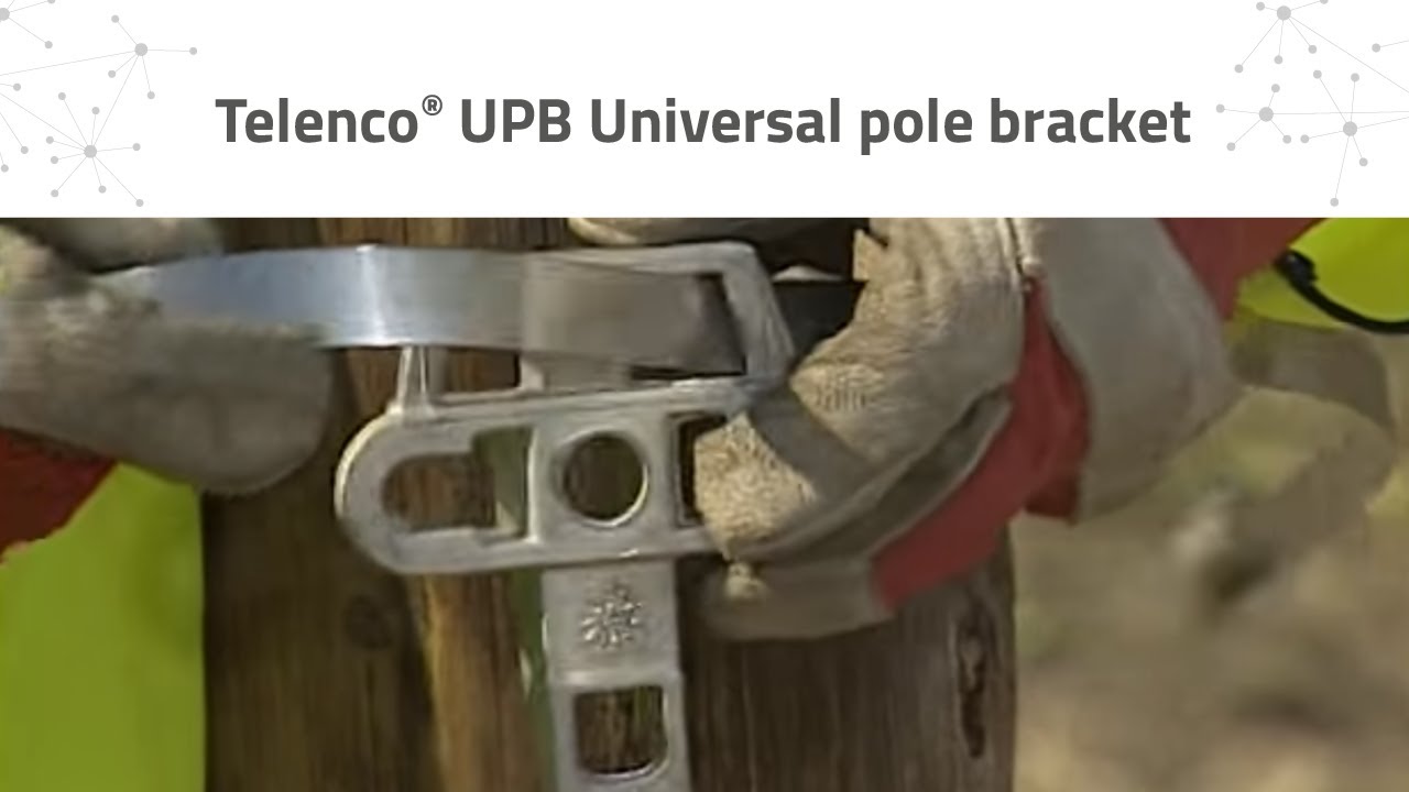 Telenco® UPB Universal pole bracket