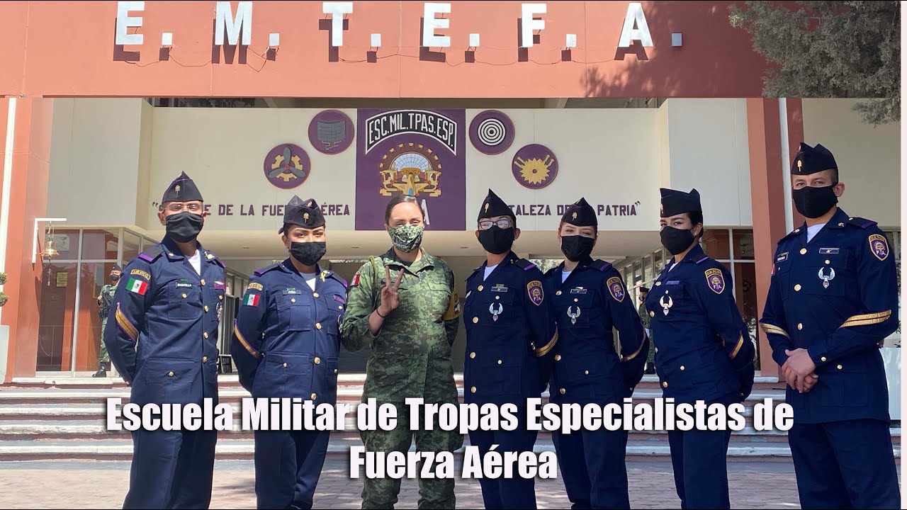 Conoce las instalaciones de la Escuela Militar de Tropas Especialistas de Fuerza Aérea
