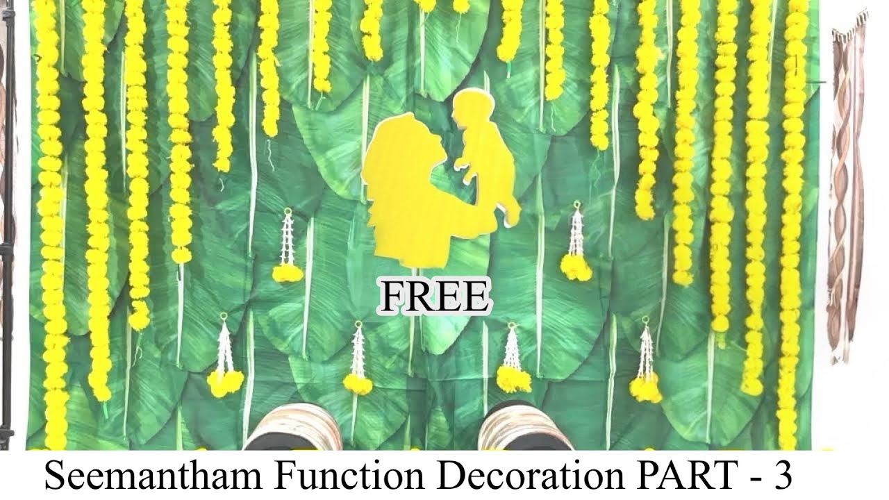 Seemantham Function Decoration Part-3,Baby Shower Function Decoration #babyshower #seemantham