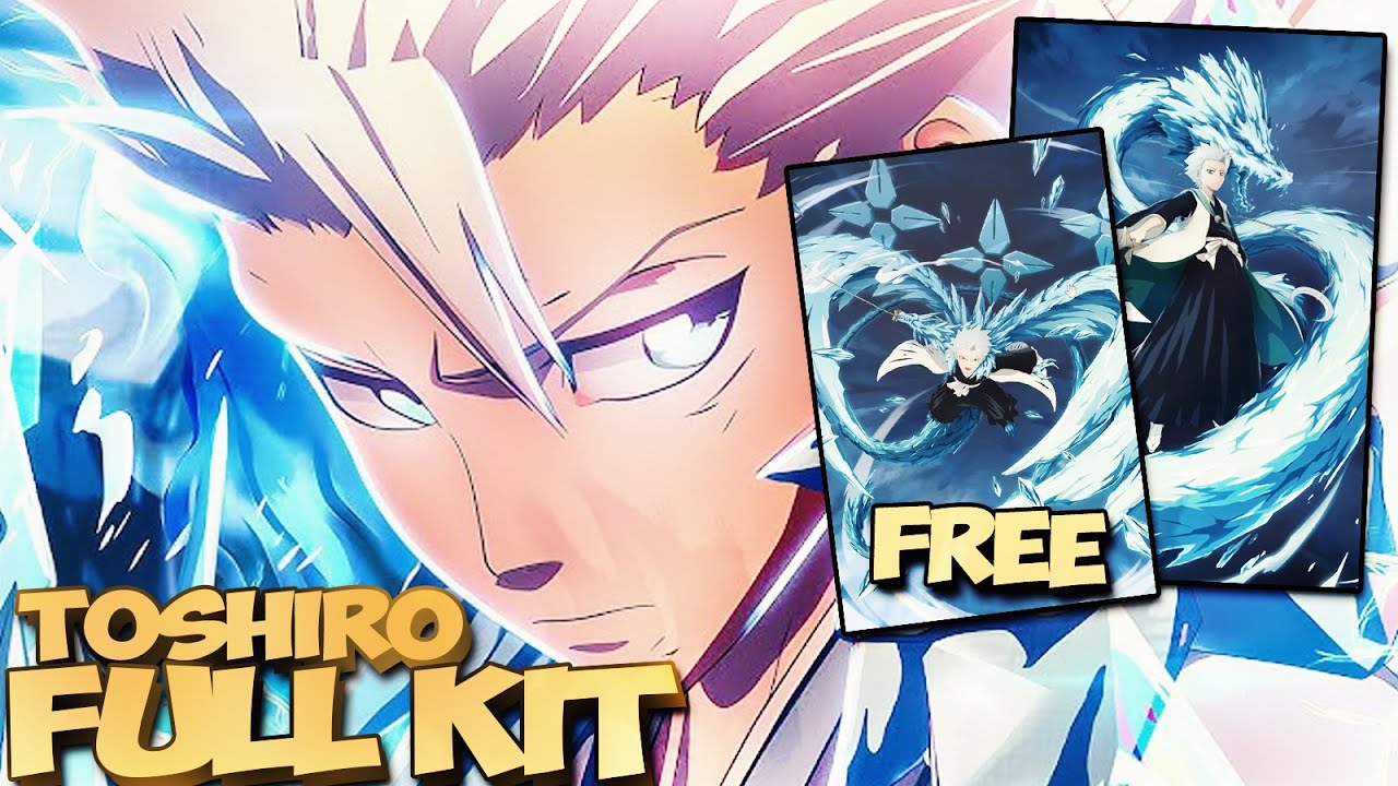 TOSHIRO HITSUGAYA FULL KIT, WEAPON & FREE STAMP HES GOING TO BE GREAT DPS - Bleach Soul Resonance
