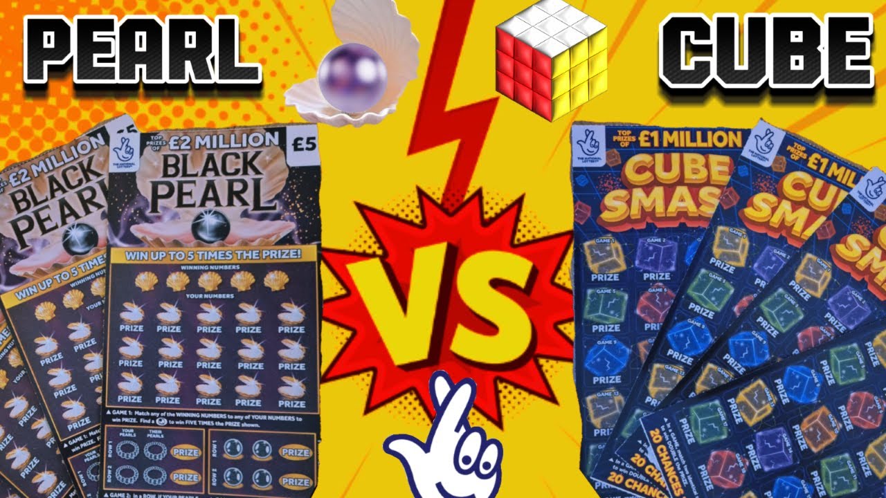 BLACK PEARL VS CUBE SMASH SCRATCH OFF £40 WORTH