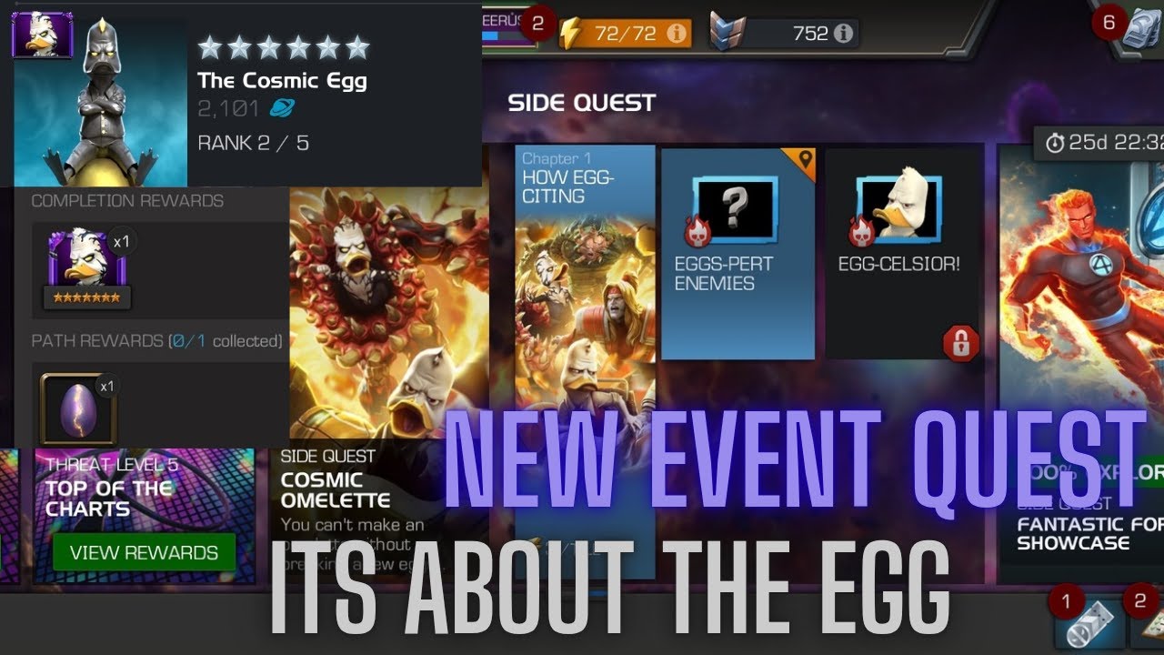 NEW QUEST FOR 7* VENOM THE DUCK ,ITS ABOUT THE EGG!! ANY QUESTIONS  HIT ME UP IN THE COMMENTS