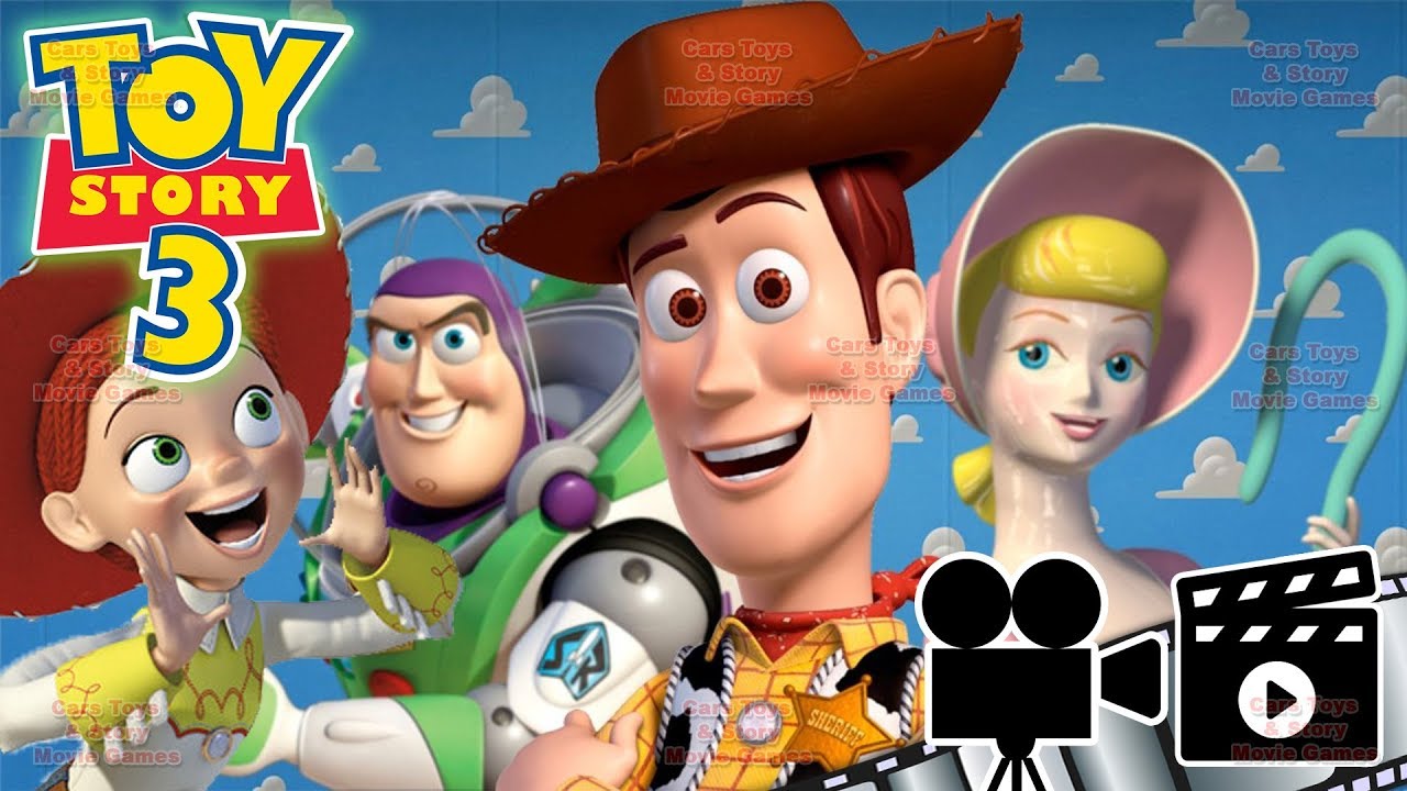 TOY STORY 3 – Film ze hry v češtině | Příběhové cutscény a Upravený gameplay | Story Game Movies