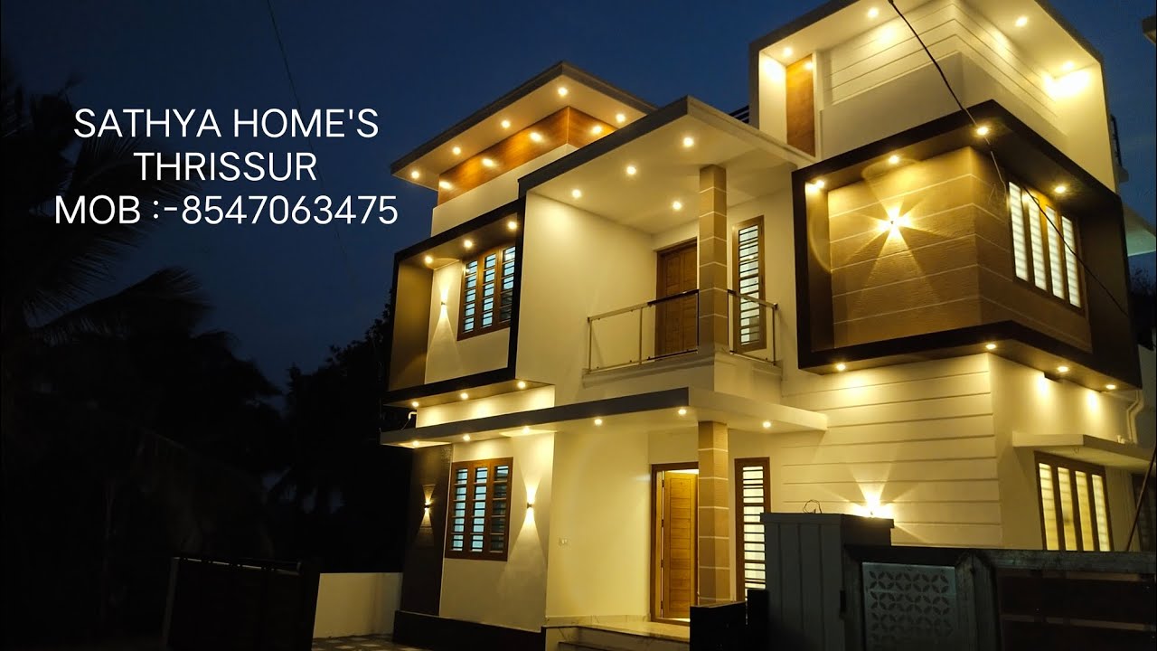 #thrissur 4BHK BRAND NEW HOPUSE FOR SALE  #bhkvillas  #forsale  #bavana  #school #sathyahomes