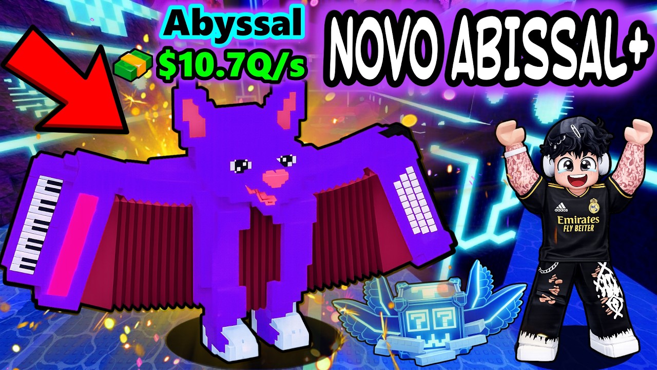 ATIVEI SORTE INFINITA PARA PEGAR OS NOVOS ABYSSAL no CHUTE UM BLOCO DA SORTE