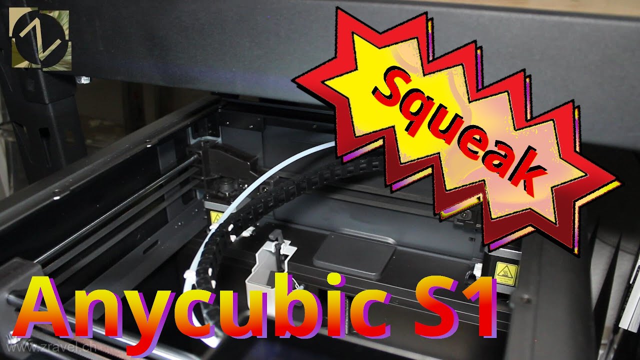 Fixing a Squeaky Noises / 3D Printer Anycubic S1