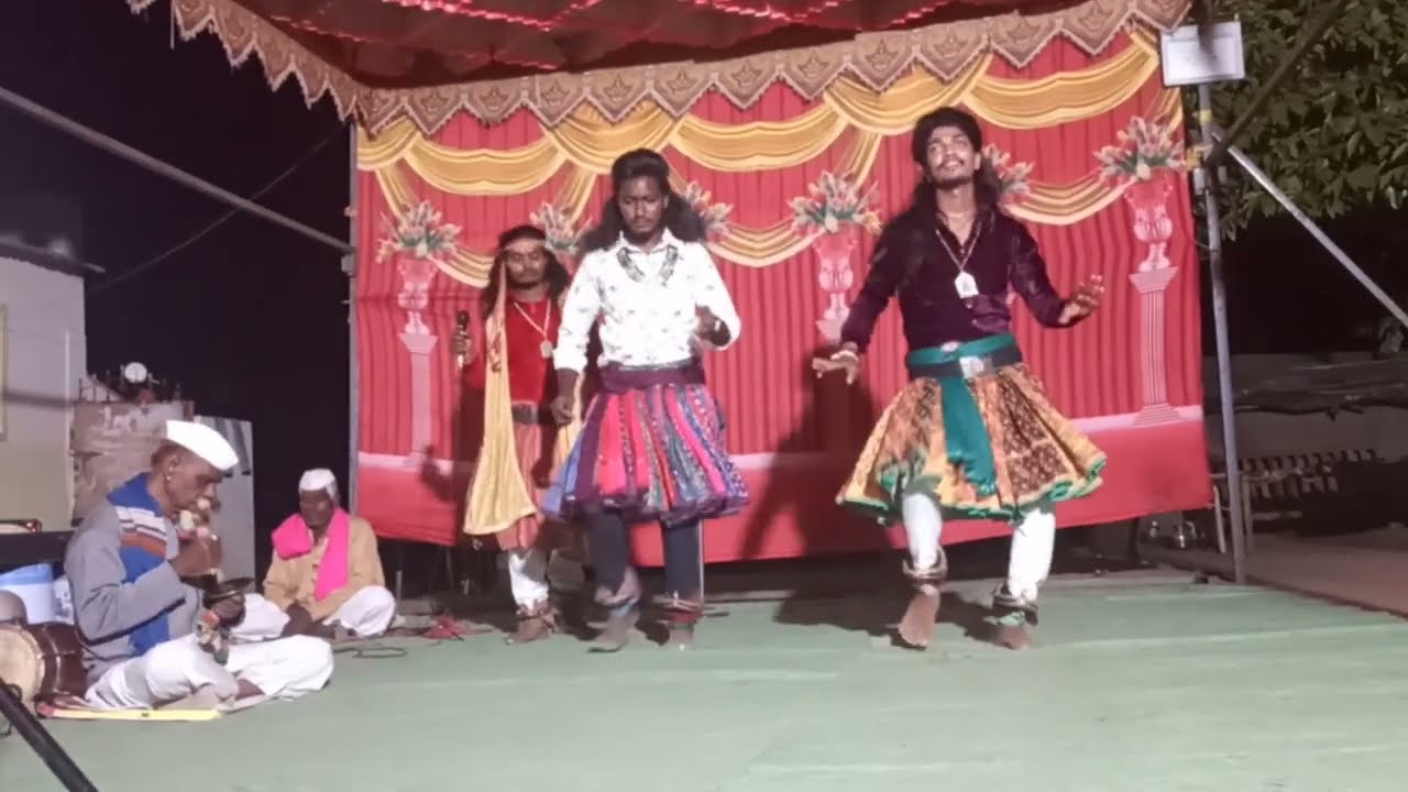 श्री महालक्ष्मी कलामंच पोतराज पार्टी भुताष्टे # पोजराजांचा सुंतर डान्स