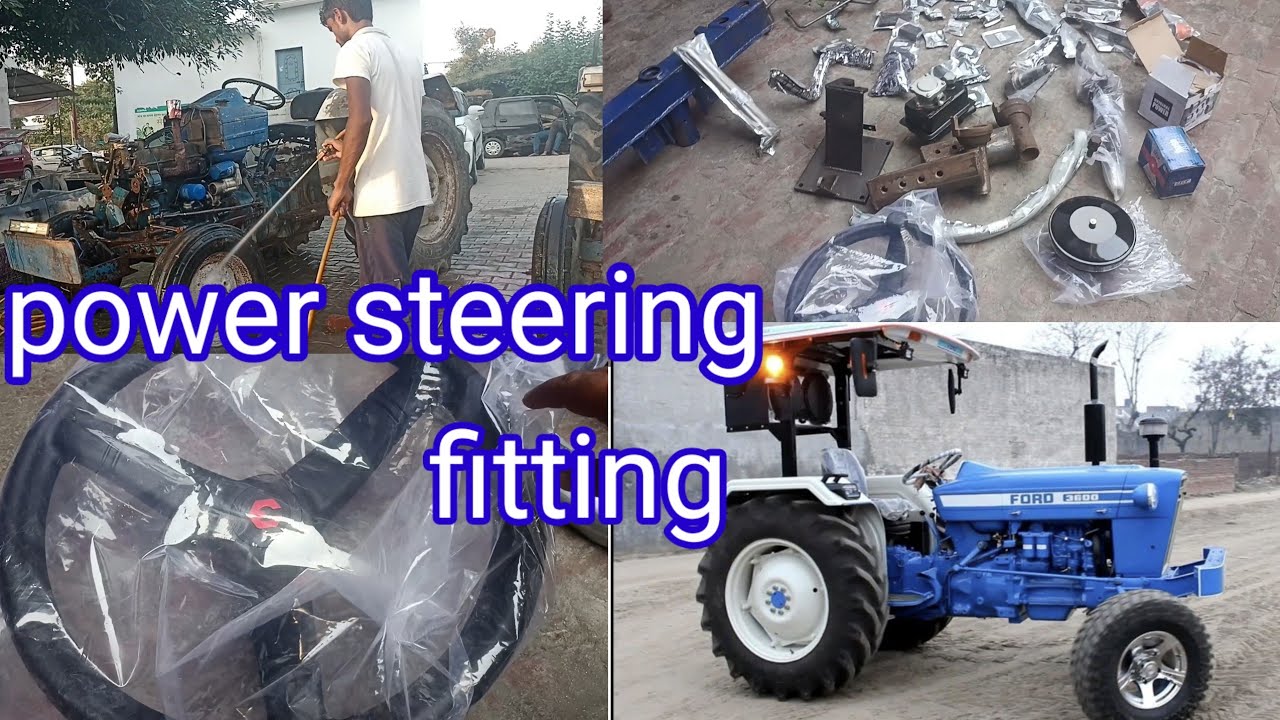 Ford 3600 power steering full Details.farmtec 60 wala...