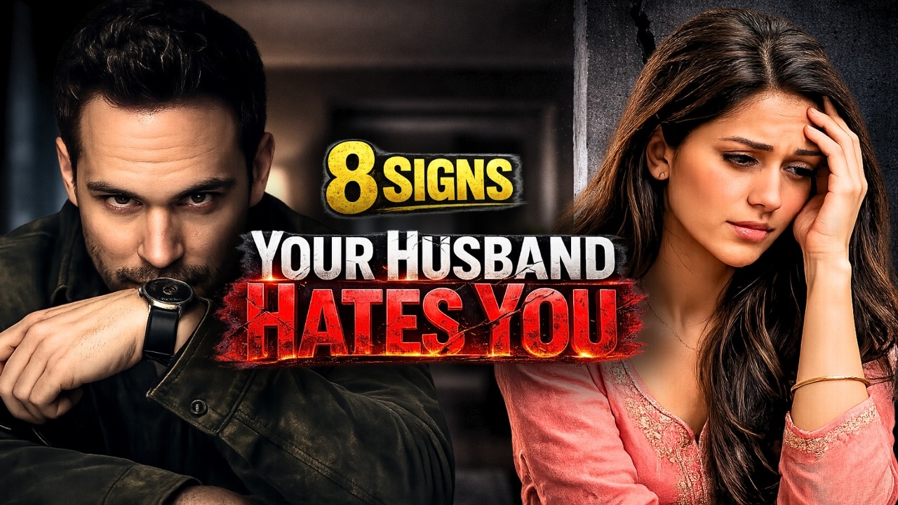 8 SIGNS He Secretly Hates You (NEVER Ignore This!)