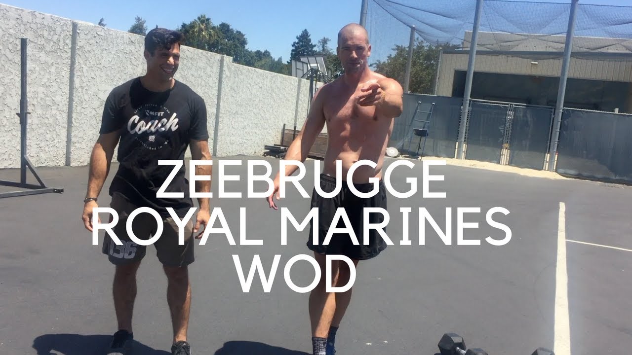 Zeebrugge WOD BRITISH ROYAL MARINES TRIBUTE