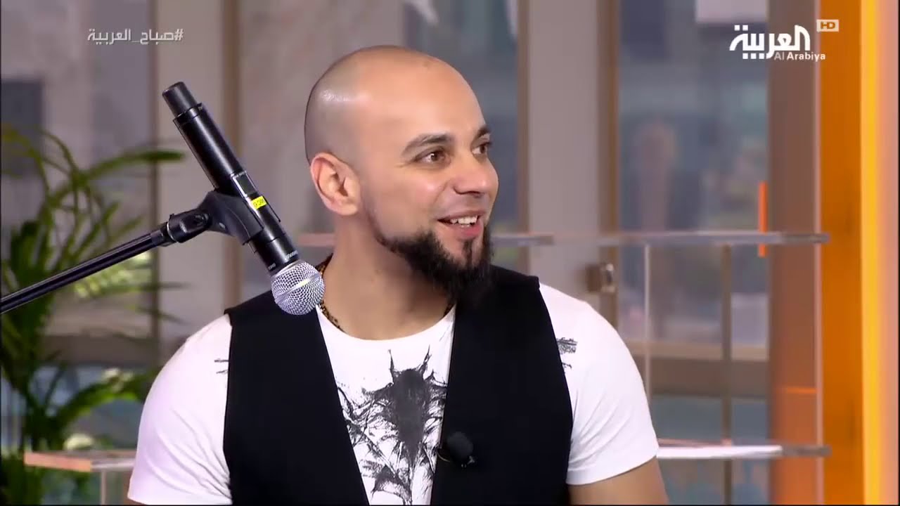 Sherif Elmoghazy interview - Handpan هاند بان - Al Arabiya العربية مباشر- شريف المغازي