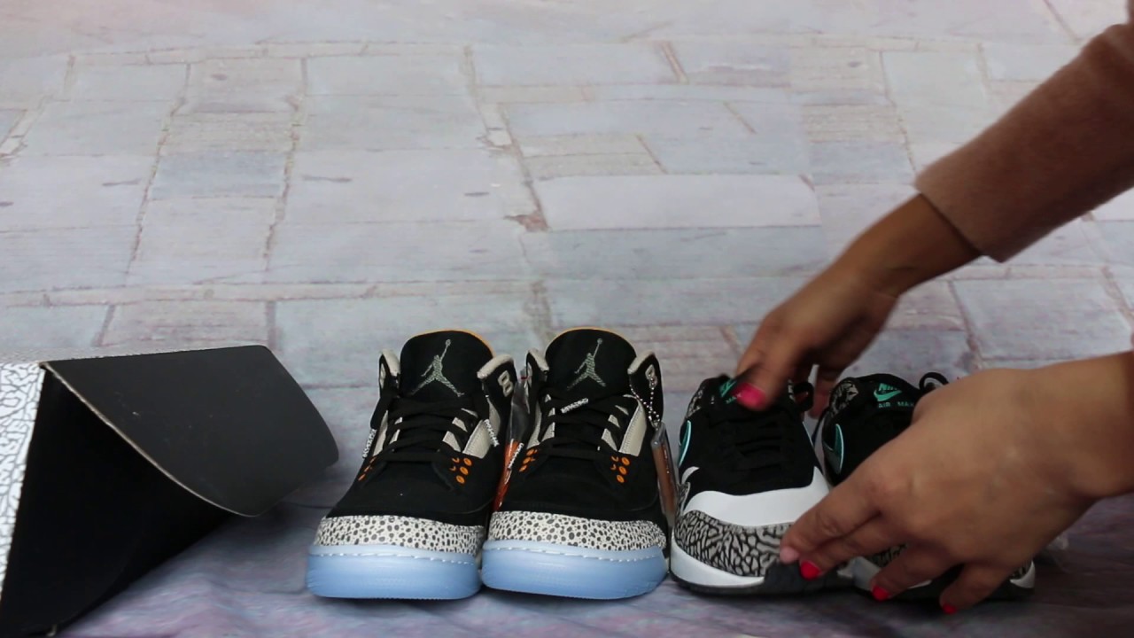 Air Jordan 3 atmos @Nike Air Max X Air Jordan 3 Pack Show