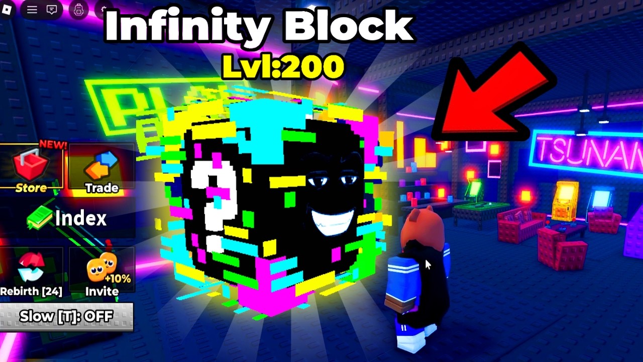 I got ALL INFINITY BRAINROTS in Escape Tsunami for Brainrots!