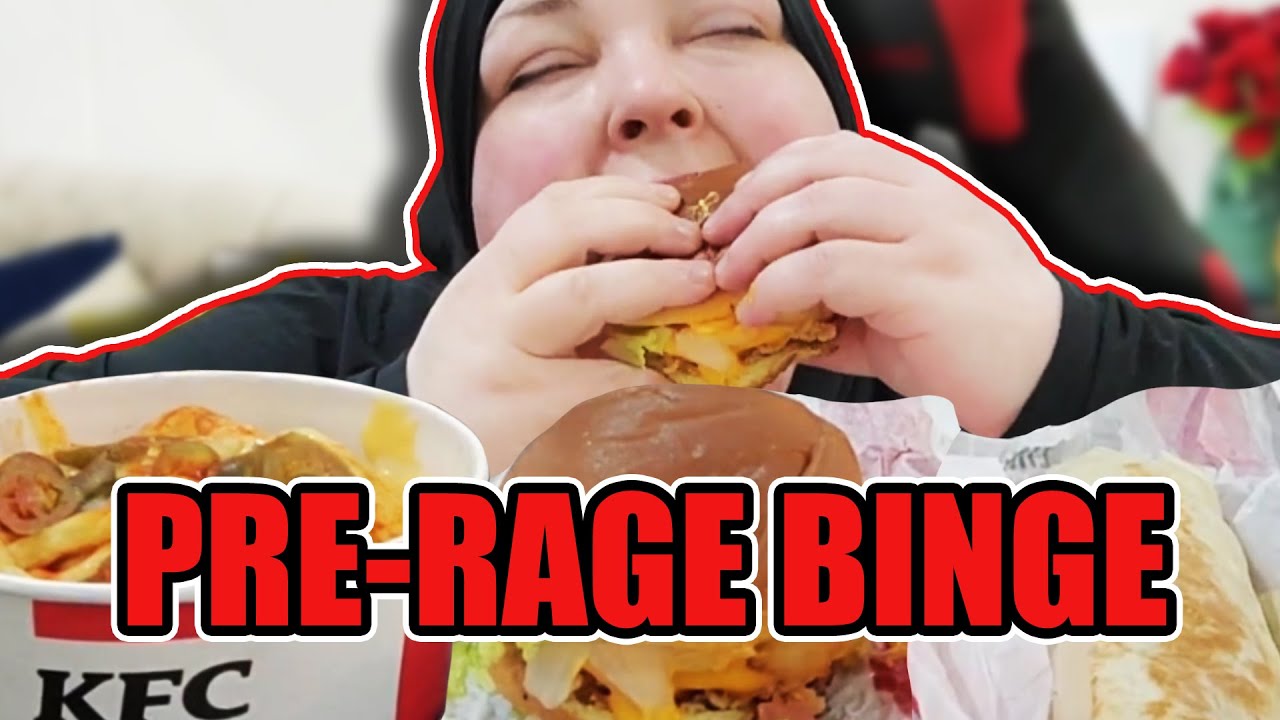 Foodie Beauty's Devours a MASSIVE 2am KFC Breakfast while Scolding her Audience!