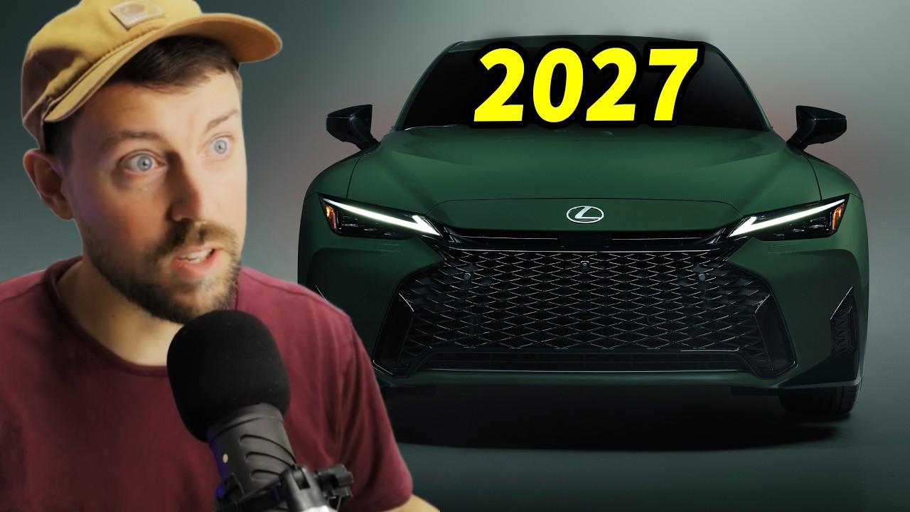 I didn't expect Lexus to DO THIS to the IS 350 for 2027...