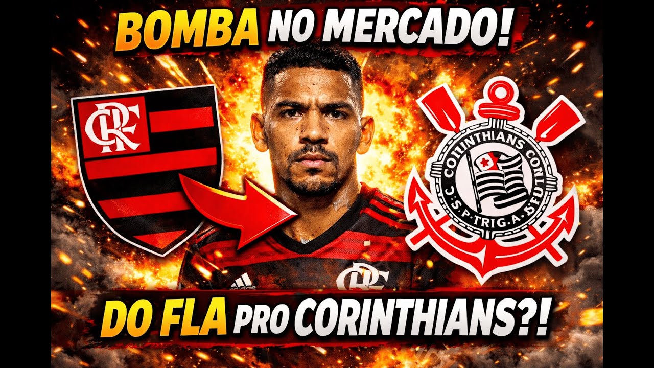 BOMBA DO DIA: ALLAN DEIXA O FLAMENGO E FECHA COM O CORINTHIANS AGORA!