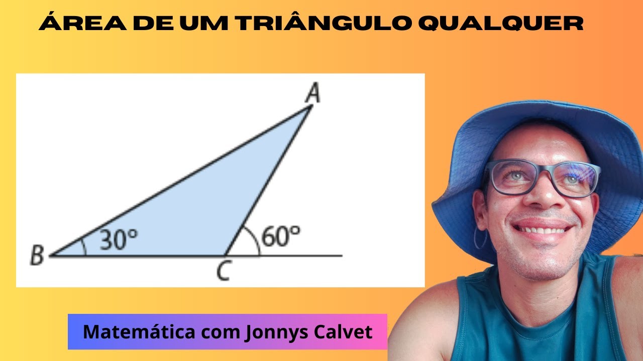 A área do triângulo ABC representado a seguir é 25 3 cm2. Calcule o perímetro do triângulo ABC.