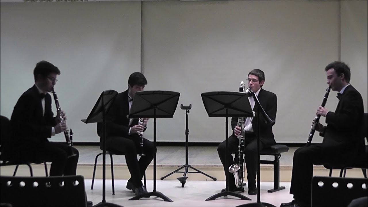 G.Faure: Après un rêve Op.7 (arr. for clarinet quartet)
