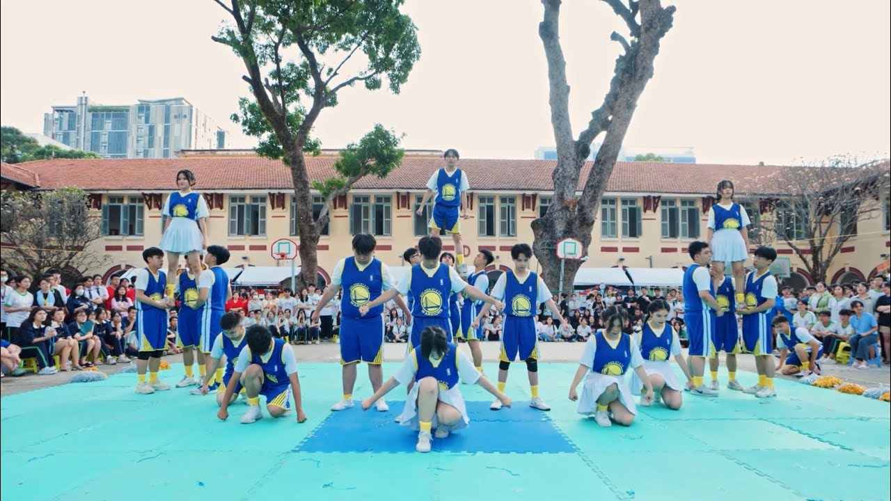 HẠNG 1 CHEER DANCE THPT MARIE CURIE 12A10-12A7 2022-2023 | Attention, Taki Taki, Magic In The Air,..