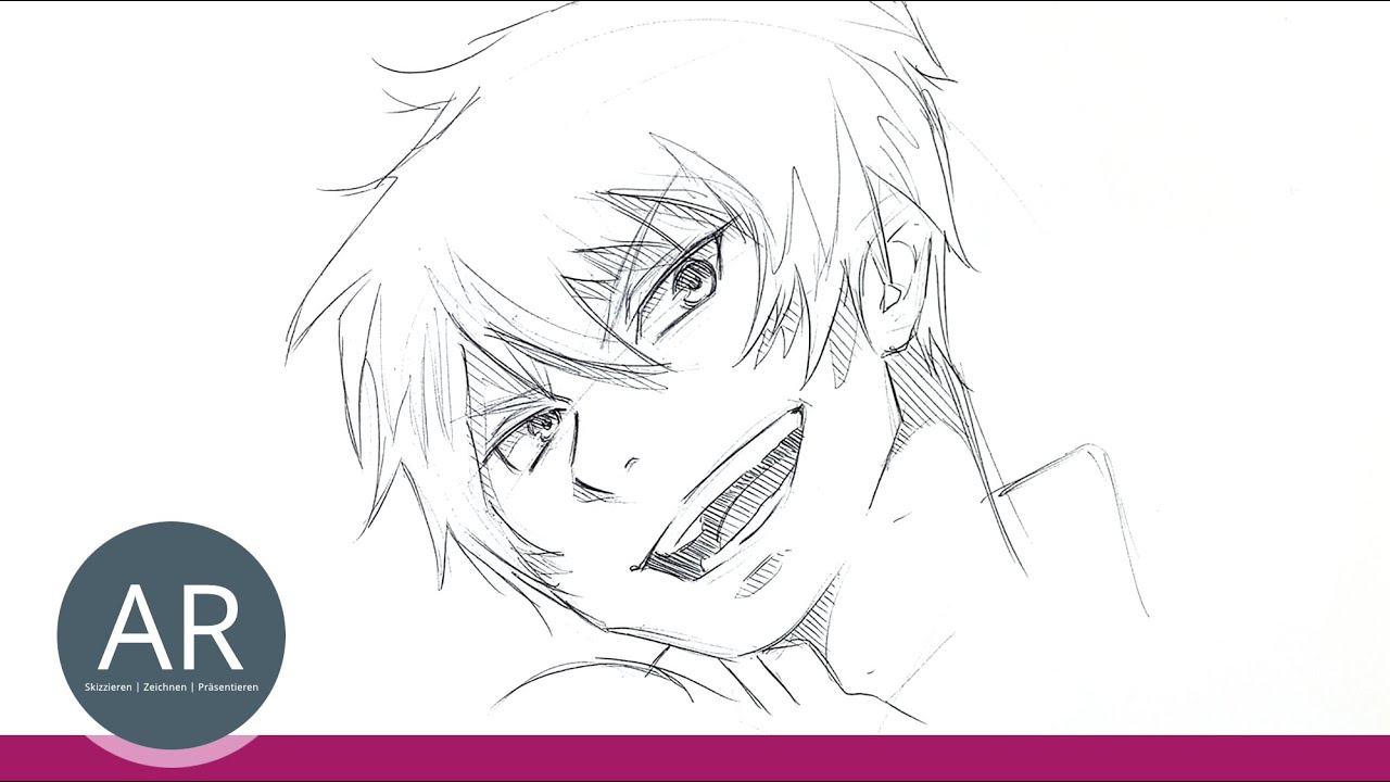 Schritt für Schritt Manga-Gesichter zeichnen. Emotionen bei Manga. Akademie Ruhr Manga-Zeichenkurse