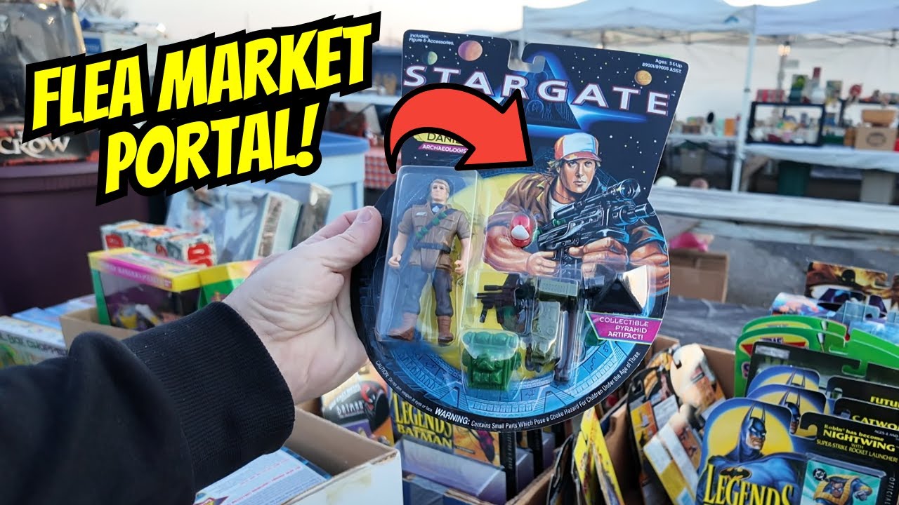 Inside the FLEA MARKET Time Machine! Vintage TOYS, Records & Unexpected Finds!