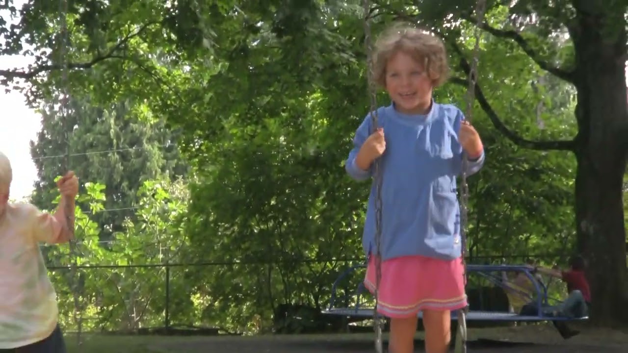 Swinging with Mas and Lucy and Miles
