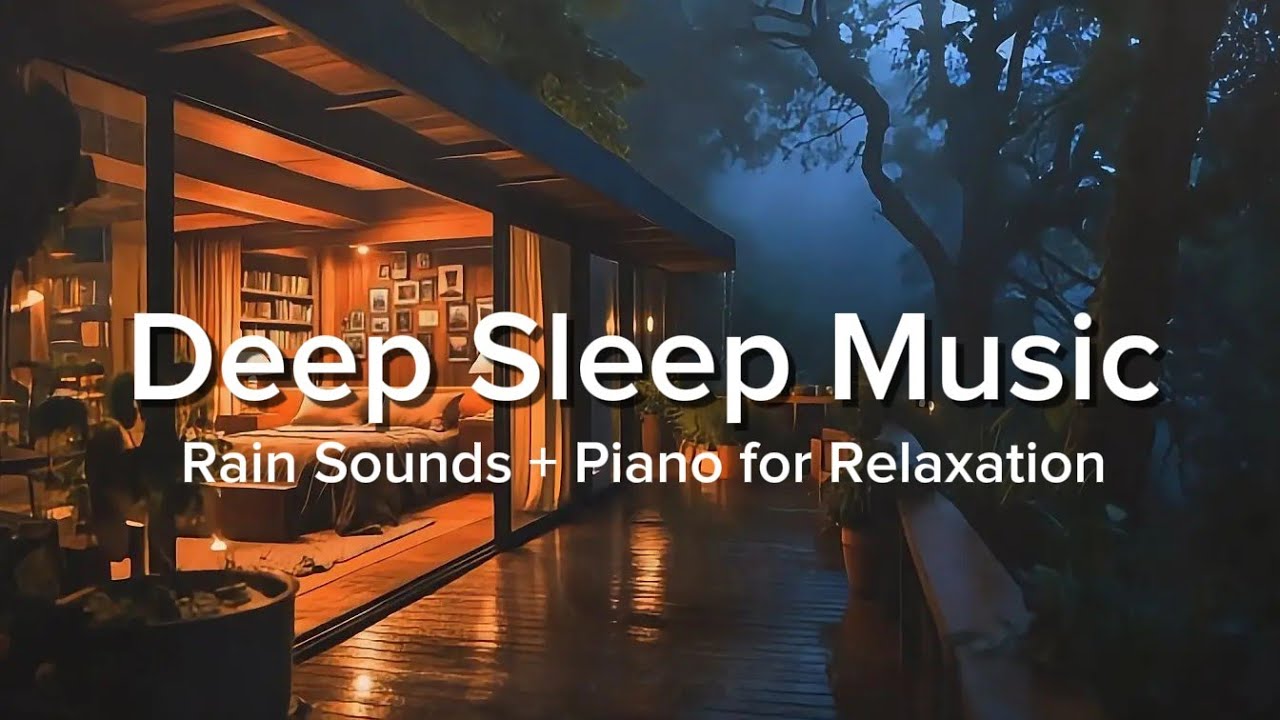 Fall Asleep Instantly - Relaxing Sleep Music + Rain Sounds | Stress, Anxiety and Insomnia Relief