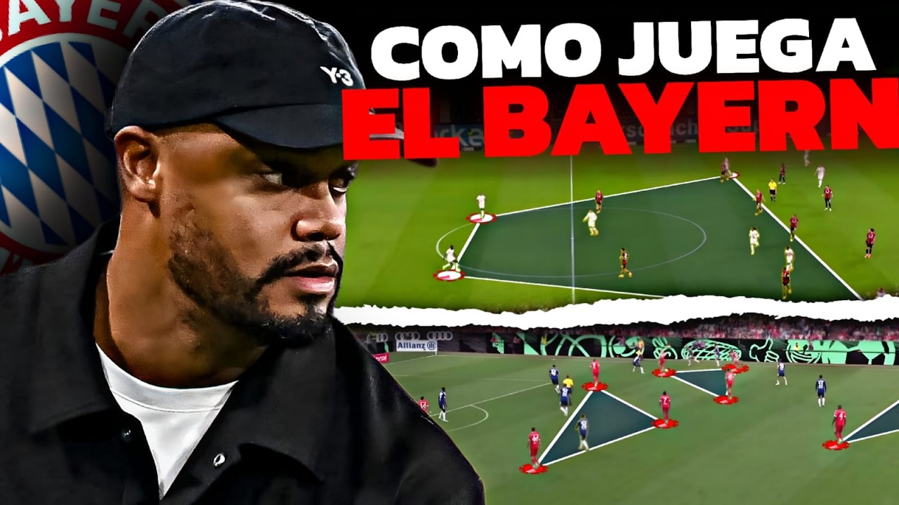 C&Oacute;MO JUEGA EL BAYERN MUNICH de KOMPANY 2025