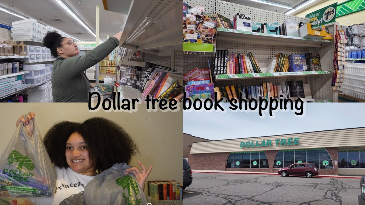Dollar tree book shopping + haul 📚🛍️