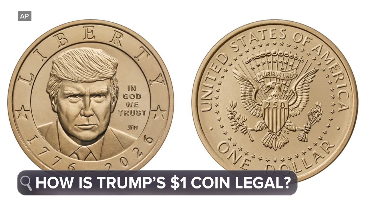 President Trump's face is now on $1 coins: How many Trump coins were minted?