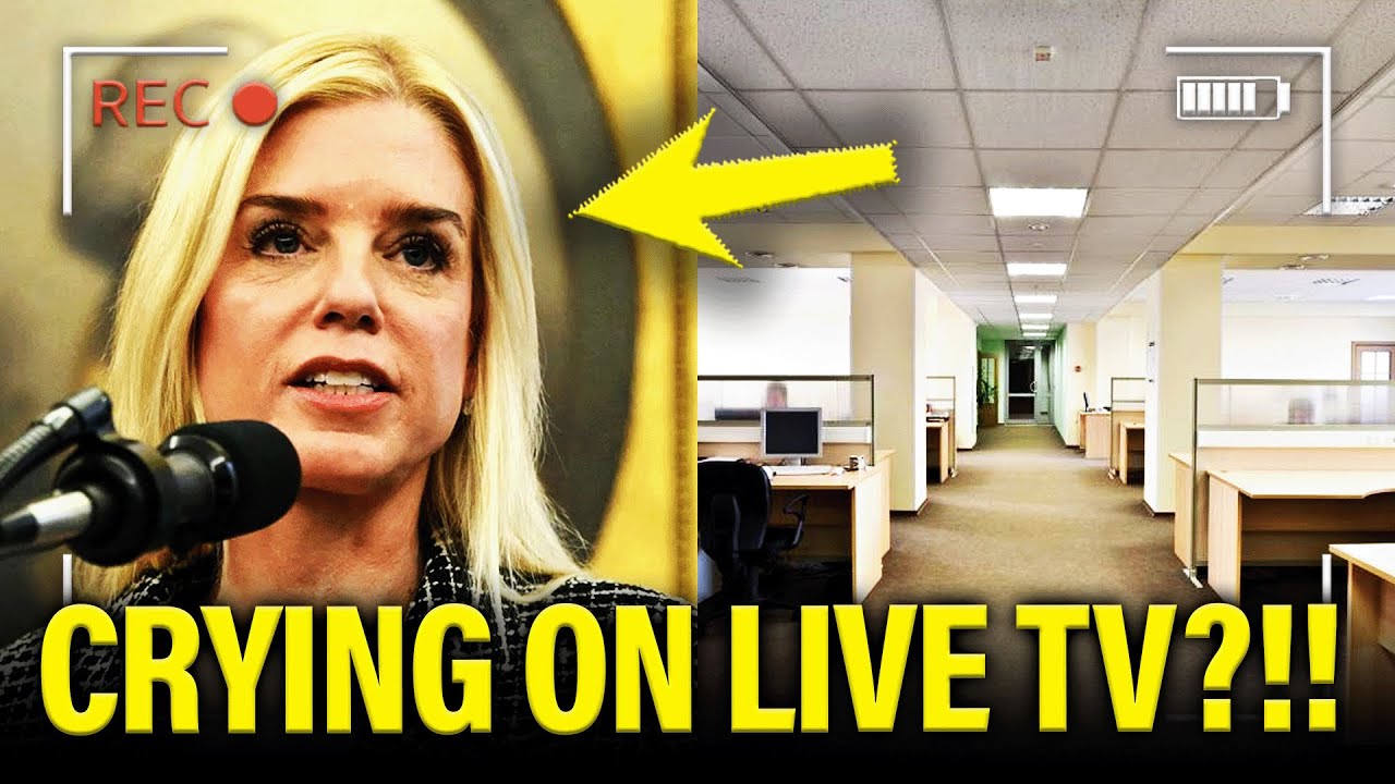 🚨AG Bondi has MELTDOWN ON AIR as 3000 DOJ LAWYERS QUIT