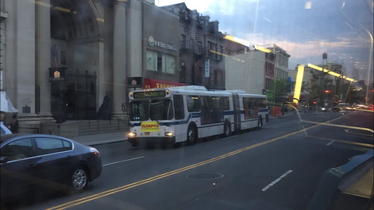 NYC Transit Bus HD 60 FPS: New Flyer D60HF 