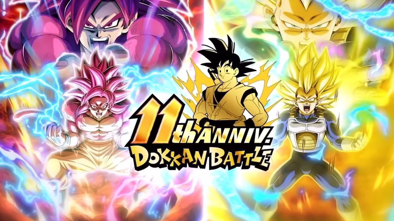 11th anniversary reaction by a BROKE, SLEEP DEPRIVED and SICK college student (DBZ: Dokkan Battle)