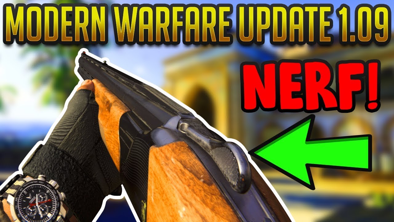 725 Nerf AGAIN! Modern Warfare update 1.09 Patch Notes
