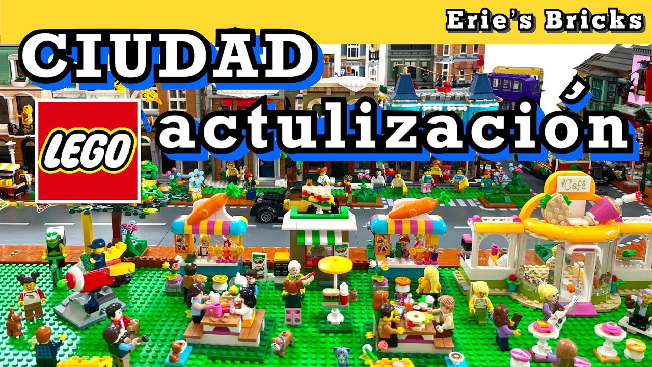 LEGO Ciudad con parque y &aacute;rea de comida  | LEGO City Update