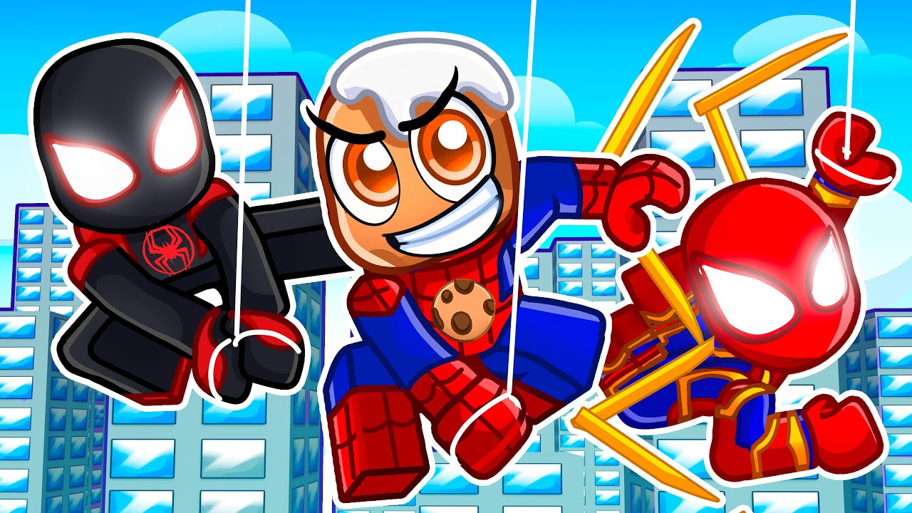 МЫ СТАНОВИМСЯ ЧЕЛОВЕКОМ-ПАУКОМ в Roblox!
