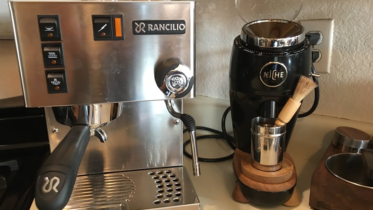 Первое использование Rancilio Siliva V3 | Кофемолка Niche Zero