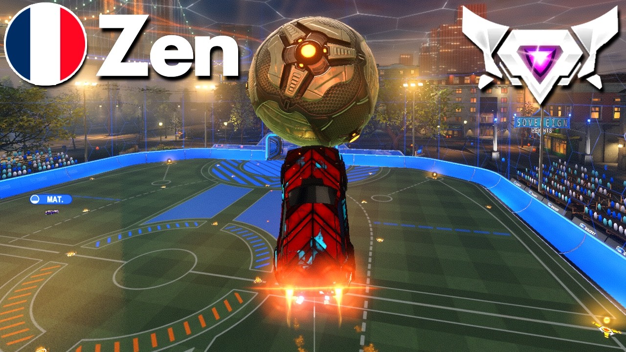 ZEN Rocket League Gameplay (SSL 2v2)