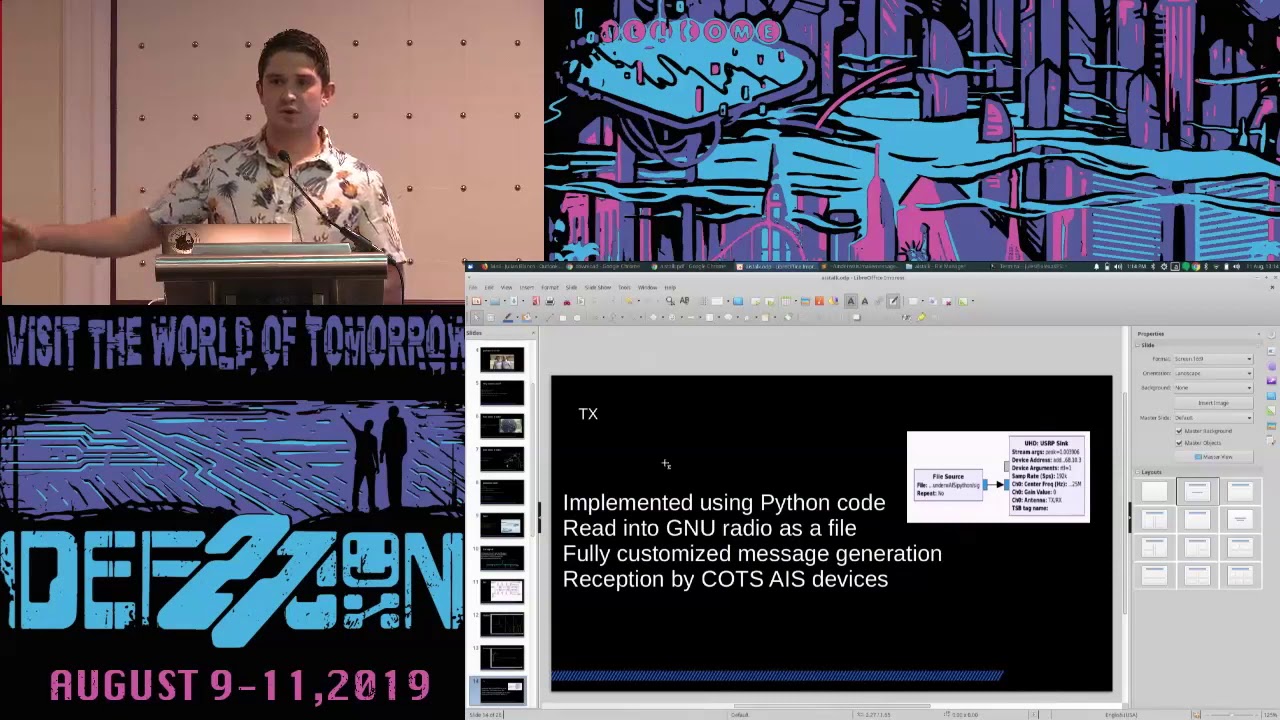 Julian Blanco - C2 over Maritime AIS and commercial aggregation - DEF CON 27 Hack the Sea Village