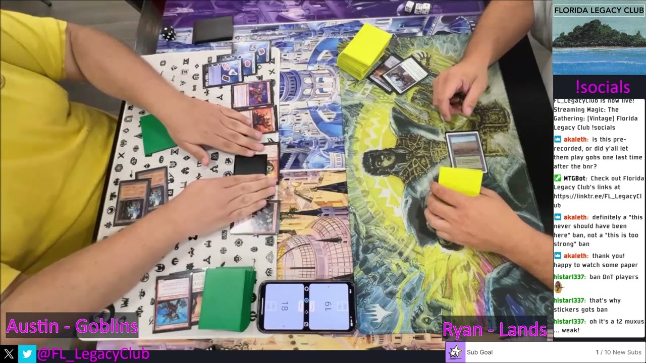 Legacy FNM w/ commentary! Magic the Gathering